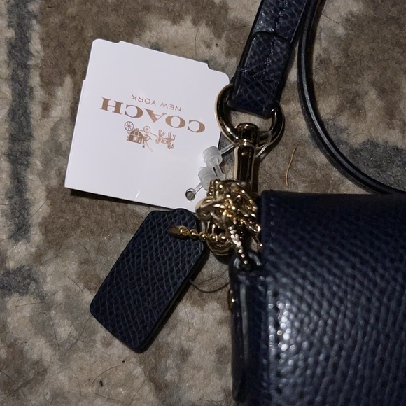 NWT Coach F34604 Mini Ruby Crossbody NWT Midnight - Picture 3 of 8